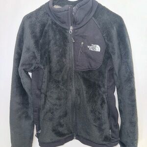 Women’s Black Zip-Up North Face Jacket